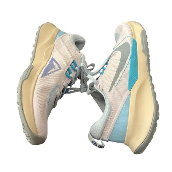 Nike Juniper Trail 2 Women’s Trail Running Shoes Pearl Pink Racer Blue Size 8 - Picture 6 of 11